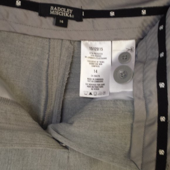 BADGLEY MISCHKA WOMAN'S DRESS PANTS - Picture 2 of 3